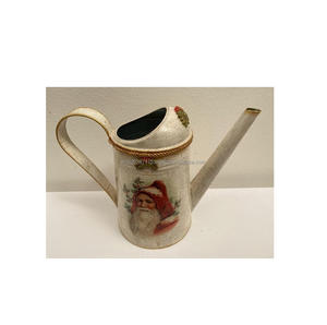 Belle boîte d'eau galvanisée florale en émail pour les installations de jardin rustiques décor de ferme ou soin des plantes d'intérieur - Product Image 4