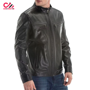 Men's Premium Quality Leather <b>Jacket</b> Fashionable <b>Sheepskin</b> Leather <b>Jacket</b> Winter Motorcycle Racing Leather <b>jacket</b> for men - Product Image 4