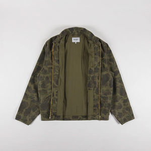 Chaqueta de Trabajo de Lona Vaquera Resistente al Agua y al Viento, Estilo Vintage, para Hombre, de Alta Calidad, Transpirable, para Invierno, Mecánicos, Trabajadores, Camuflaje - Product Image 3