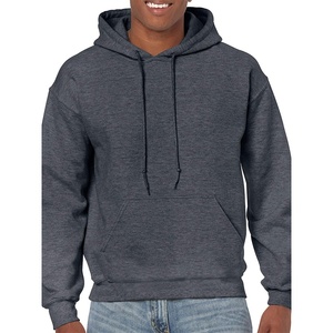 Unisex Men's Solid Pullover <b>Hoodie</b> 100% Cotton Fleece Breathable Quick Dry High Quality Plus Size - Product Image 1