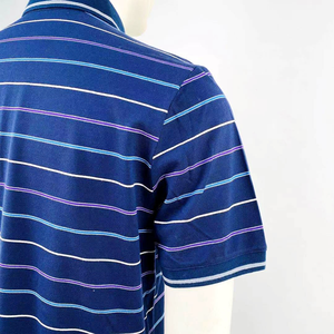 Men's Premium <b>Navy</b> <b>Blue</b> Solid Formal Slim Fit Cotton Short Sleeve for <b>Shirt</b> Anti-Wrinkle Golf Fashion Trendy Summer Wear - Product Image 5