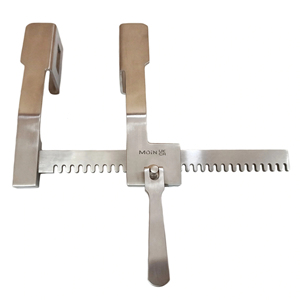 เครื่องมือผ่าตัดสแตนเลสแบบ Finochietto Retractor สำหรับการแยกซี่โครงในกล้ามเนื้อหน้าอกเพื่อการผ่าตัดทรวงอก - Product Image 1