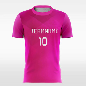 เสื้อฟุตบอลคุณภาพดี 100% พร้อมโลโก้แบบกำหนดเอง เสื้อฟุตบอลแขนสั้นสำหรับผู้ชาย - Product Image 3