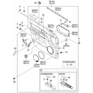 Nouveaux interrupteurs et commandes Sorento Droit 935753E0108Y - Product Image 2