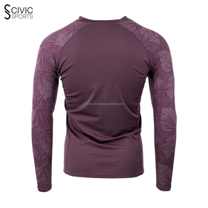 Ensemble chemise à manches longues et courtes pour hommes avec logo personnalisé imprimé Vêtements de sport populaires Vêtements de protection - Product Image 3