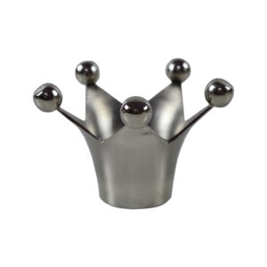 เชิงเทียนทีไลท์สีทองดีไซน์มงกุฎสำหรับวางตรงกลางโต๊ะเชิงเทียนเหล็กทำมือขายดี - Product Image 4