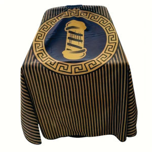 Capes de Coiffure Personnalisées en Polyester et Nylon pour Salons de Barbier – Tabliers de Coupe de Cheveux de Qualité Supérieure – Capes de Barbier Élégantes OEM - Product Image 5