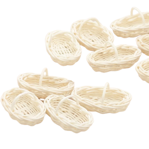 Giỏ Sản Phẩm Bán Chạy Nhất Đồ Chơi Nhà Bếp Mini Giỏ Quà Tặng Thu Nhỏ Bằng Tre Đồ Chơi Trẻ Em Dệt Đồ Chơi Giáo Dục Trẻ Em - Product Image 2