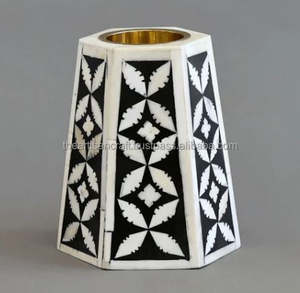 ที่ใส่เทียนหอมแบบฝังกระดูกพร้อมปลั๊กสำหรับโป๊ยกั๊กและแท่นวางเทียนหอมระเหย - Product Image 1