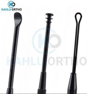 Juego de 5 Herramientas para Limpieza de Cera de Oídos, Cuchara Giratoria para Oídos, Juego de Cucharas de Doble Punta en Color Negro de KAHLU ORTHOPEDIC - Product Image 5