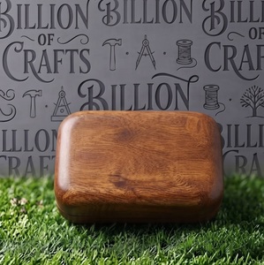 Boîte de rangement miniature en bois personnalisée en gros, boîte cadeau pour bijoux et pilules, conteneur artisanal en bois, vente en gros directe d'usine OEM - Product Image 4