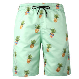 Shorts de sport pour hommes respirants en coton 100% imprimés par sublimation, fabrication OEM en gros - Product Image 1