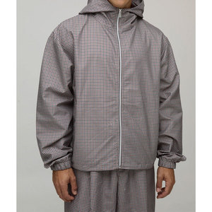 Conjunto Deportivo de Nylon para Hombre, Chaqueta con Capucha y Cremallera Completa, Pantalones, Estilo Casual, Transpirable, Poliéster, Corte Holgado - Product Image 3