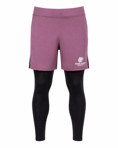 Shorts de bain islamiques Awrah pour hommes, double couche, couleur unie, écologiques, personnalisables, pour la natation et le sport, conformes aux normes Halal - Product Image 4