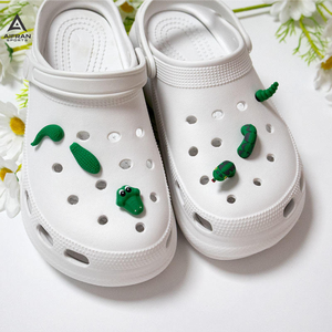 AIFRAN - Juego de Adornos 3D para Zapatos con Forma de Animales, Cocodrilo, Sirena, Dragón, Serpiente, Accesorios para Zapatos de Niños - Product Image 2