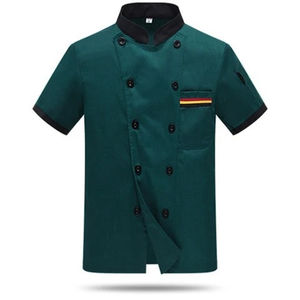 Veste de chef à manches 3/4, uniforme de travail de cuisine haut de gamme, couleur personnalisée, utilisation en restaurant et bar, mélange de coton, personnalisable - Product Image 1