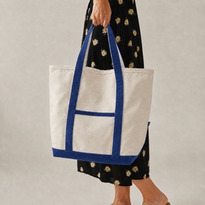 Sac de voyage utilitaire en toile de coton extra épaisse 800 GSM, sac de week-end en toile de coton durable avec fermeture à glissière - Product Image 4