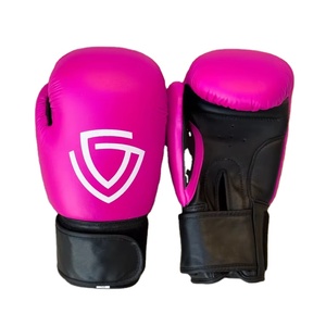 Guantes Profesionales de Alta Calidad Personalizables de Cuero Sintético Transpirable que Absorben la Humedad para Boxeo para Adultos - Product Image 1