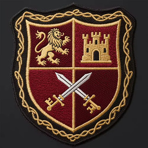 New Chenille Patches Premium Quality Custom Logo High Quality Embroidered Eco-Friendly Sew-On with <b>Sequins</b> for Bags & Hats - Product Image 2