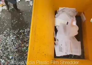 Broyeur de plastique semi-automatique à double arbre, haute vitesse, pour l'exportation - Product Image 5