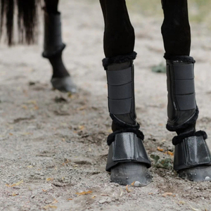 Bottes d'équitation personnalisées avec protection des tendons et des articulations, bottes amortissantes fabriquées au Pakistan pour l'équitation - Product Image 5