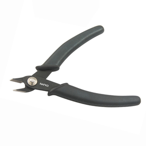 Jewelry Making DIY <b>Flush</b> <b>Cutter</b> Stainless Steel 130mm Spring Plastic Handles Crafting Crimping Wire Stripper Pliers Wire Cutting - Product Image 1