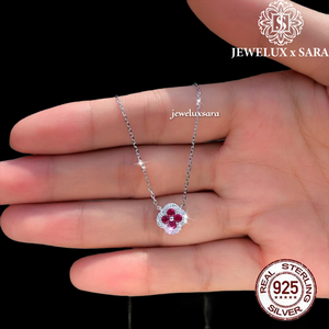 Collier pendentif en argent sterling fait main de qualité supérieure avec diamant moissanite pour femme, idéal pour les bijoux de mariée et l'usage quotidien - Product Image 3