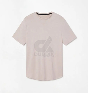 Camiseta de Hombre de Fabricación Profesional, Cuello Alto Frontal, Secado Rápido, Transpirable, Tejido Ecológico de Poliéster/Algodón, Personalizable - Product Image 3