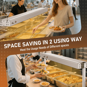 HT 36H มาตรฐานสหรัฐอเมริกา 110V 1000W เครื่องทำความร้อนแบบโซ่ไฟฟ้าสแตนเลสสีเงิน อุปกรณ์ให้ความร้อนแบบแขวน โหมดคู่ (แบบแขวน) - Product Image 6