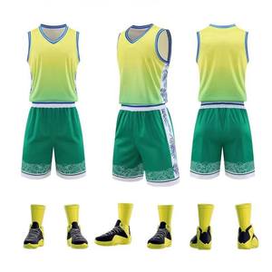 Ensemble de maillots de basket-ball pour hommes en mesh, design personnalisé, dernière collection, uniformes d'équipe, vêtements de club, sublimation - Product Image 6