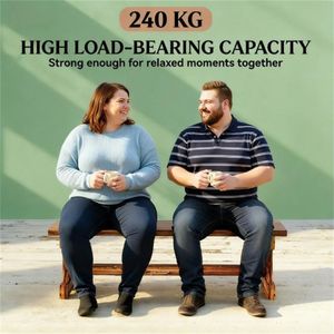 Banc en bois d'extérieur pour jardin, terrasse, porche ou parc - Product Image 3