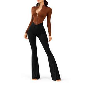 Combinaison de sport pour femme de haute qualité, sans couture, pour la gym et l'entraînement - Product Image 1