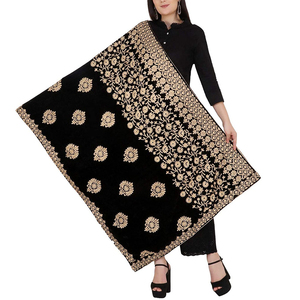 Châle en laine pour femme de qualité supérieure, design unique, tissu respirant, personnalisable, pour l'extérieur, hiver, long, carré, uni – Vente chaude - Product Image 6