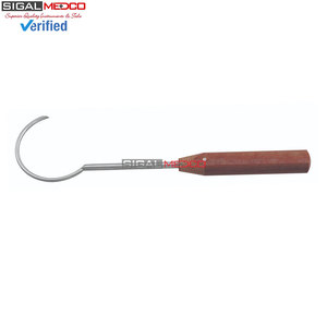 Passe-fils manuel en acier inoxydable pour chirurgie orthopédique avec poignée en fibre, instrument chirurgical de classe D, durable, réutilisable, de précision - Product Image 4