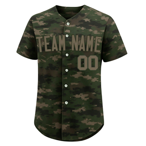 Maillot de baseball rétro personnalisé 2026 à boutons, dégradé, sublimation, séchage rapide, respirant, uniforme d'équipe, pour hommes, jeunes et clubs - Product Image 2