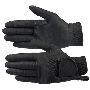 Guantes de equitación con forro polar, compatibles con pantallas táctiles, de piel sintética, ajuste seguro, mantienen tu mano segura - Product Image 5