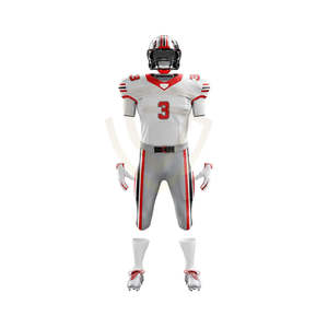 100% Polyester Blank Oversized American football uniform No <b>String</b> Heavyweight Unisex American Football uniform - Product Image 3