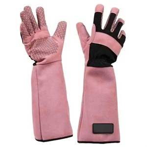 Gants de sécurité en cuir de vachette pleine fleur et néoprène de haute qualité, anti-coupure, anti-vibration, avec manchette de sécurité, pour soudure industrielle - Product Image 1