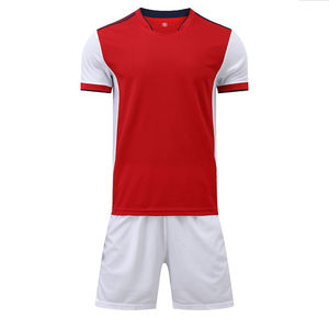 Conjunto de Uniforme de Fútbol Personalizado para Hombre, Último Diseño con Impresión por Transferencia de Calor, Transpirable, de Secado Rápido, Servicio OEM para Camiseta y Pantalones Cortos de Equipo - Product Image 1