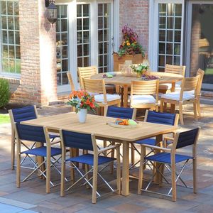 Big Sale- Outdoor Wooden Dining Chair <b>Table</b> Sets <b>Garden</b> Wholesale Cheap Price Wooden Dining Chair <b>Table</b> Set - Product Image 5