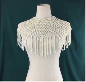 Collier de perles grises à porter sur l'épaule, dernier design à des prix incroyables, collier de perles à porter sur l'épaule - Product Image 5