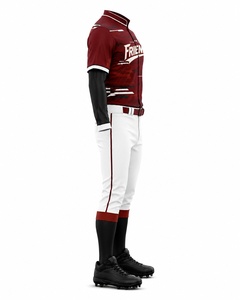 Men's <b>Baseball</b> Uniform Sublimated Jersey White Pants Moisture Wicking Regular Fit All Seasons Adult Team Apparel - Product Image 5