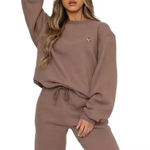Sudadera Personalizada al por Mayor de Manga Larga para Mujer, Sudadera Corta para Mujer - Product Image 1