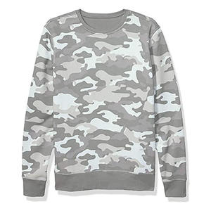 เสื้อสเวตเชิ้ตผ้าฝ้ายน้ำหนักเบาสำหรับผู้ชาย ระบายอากาศได้ดี คอกลม สวมใส่สบาย สไตล์ลำลอง แฟชั่นกีฬา รับทำโลโก้ตามสั่ง โรงงานขายส่ง OEM - Product Image 1