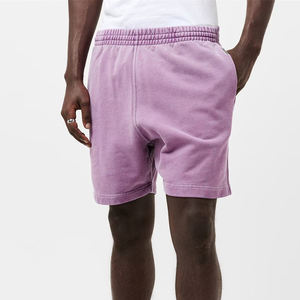 Pantalones Cortos al Por Mayor con Cintura Elástica, Lavados, Clásicos, Lisos, Transpirables, Impermeables, de Secado Rápido, con Logotipo Personalizado para Hombre - Product Image 1