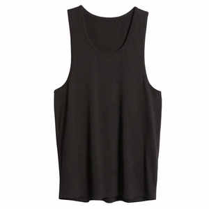 2026 High Quality Sports Gym Tank Tops <b>for</b> <b>Men</b> Wholesale Rate Cotton Bamboo Fiber <b>Singlet</b> Knitted Training Gym Vests - Product Image 5