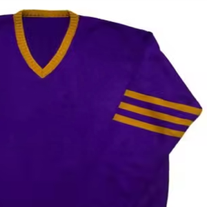 Créez vos propres logos personnalisés sur des cardigans et pulls unisexes en acrylique, lettres brodées, articles tricotés pour les sororités et les fraternités - Product Image 5