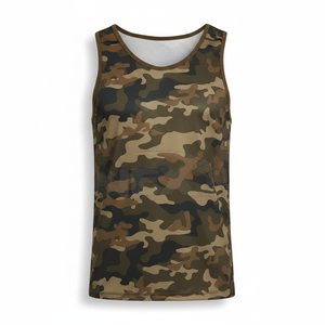 Vêtements de sport pour hommes, débardeur en vente / Débardeur respirant et confortable pour hommes, prix le plus bas, avec service OEM - Product Image 1