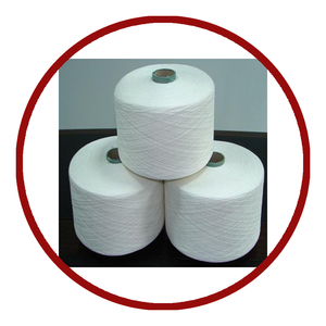 Hilo Textil de Algodón Peinado 65% y Poliéster 35% Anillado Antibacteriano y Duradero NE 30s/1 para Tejer, Procedente de India - Product Image 5