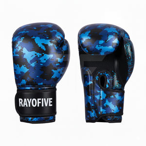Gants de boxe en cuir PU, logo personnalisé, pour entraînement, sparring et compétition, adultes et enfants. - Product Image 1